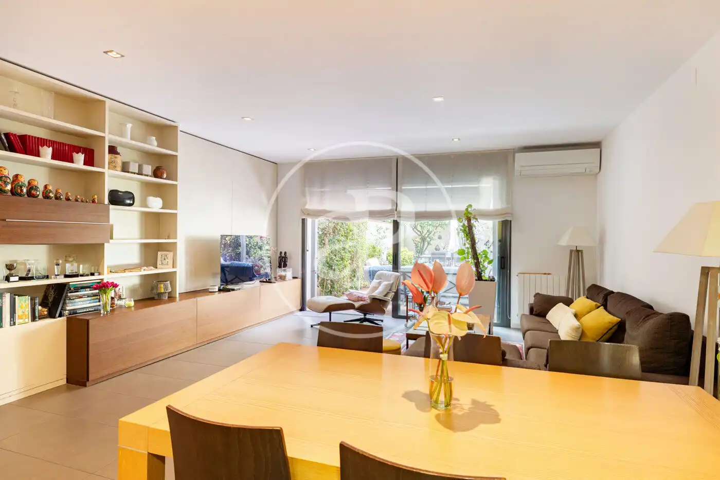 Sala de estar de Casa o chalet en venta en Barcelona con Aire acondicionado, Calefacción y Terraza