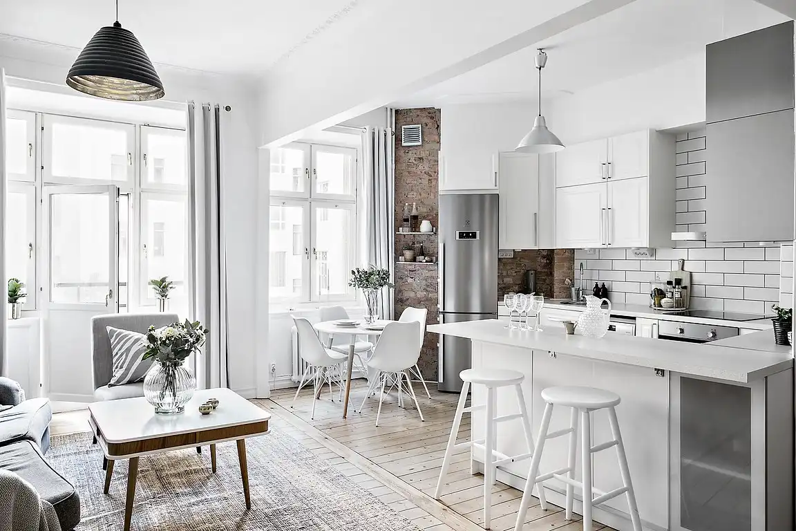 Cocina de Dúplex en venta en Brunete con Aire acondicionado, Calefacción y Jardín privado
