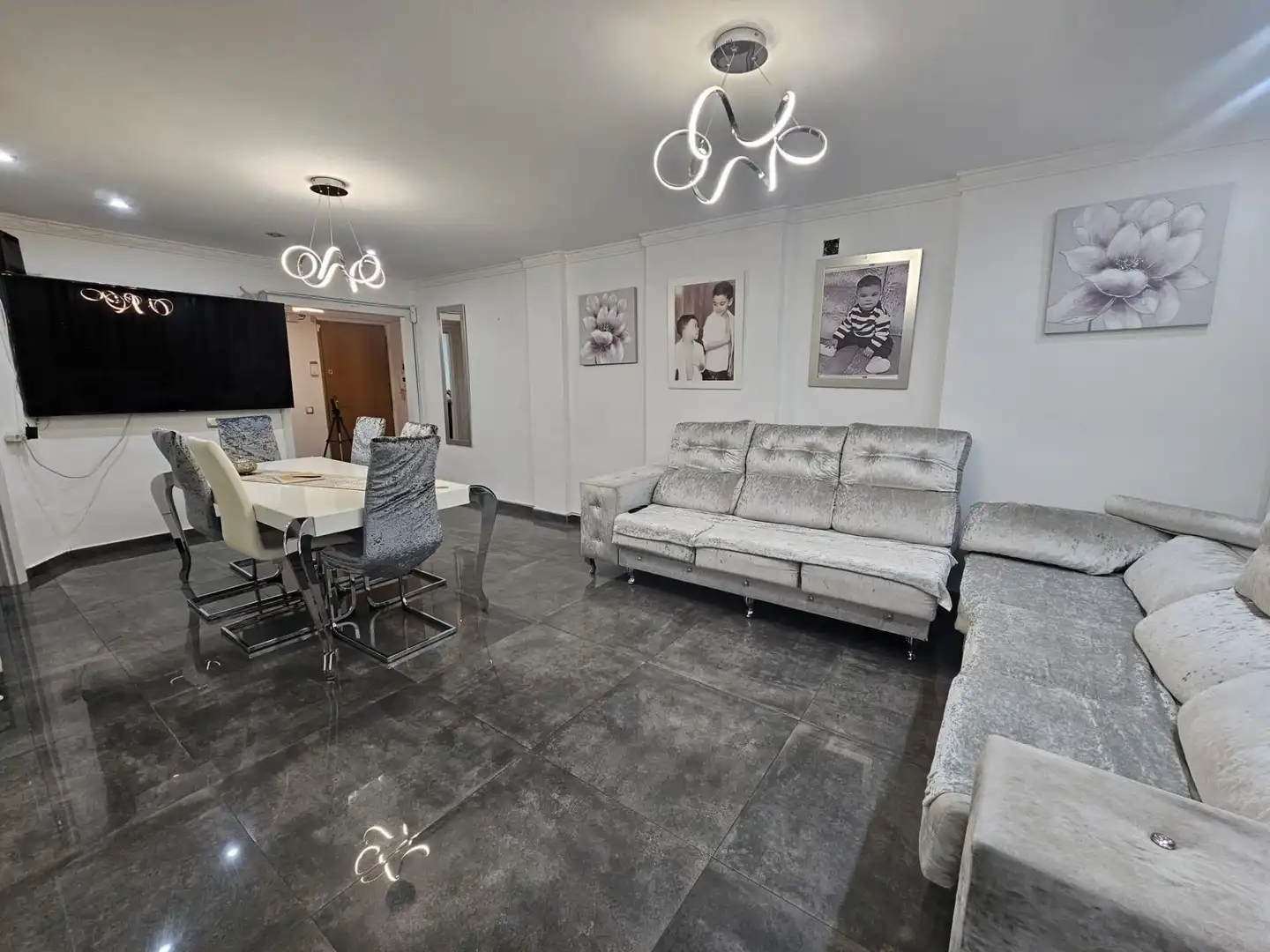 Sala de estar de Piso en venta en Valencia con Aire acondicionado, Calefacción y Terraza