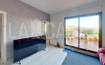 Bedroom of Attic for sale in Badalona  with Heating, Terrace and Storage room