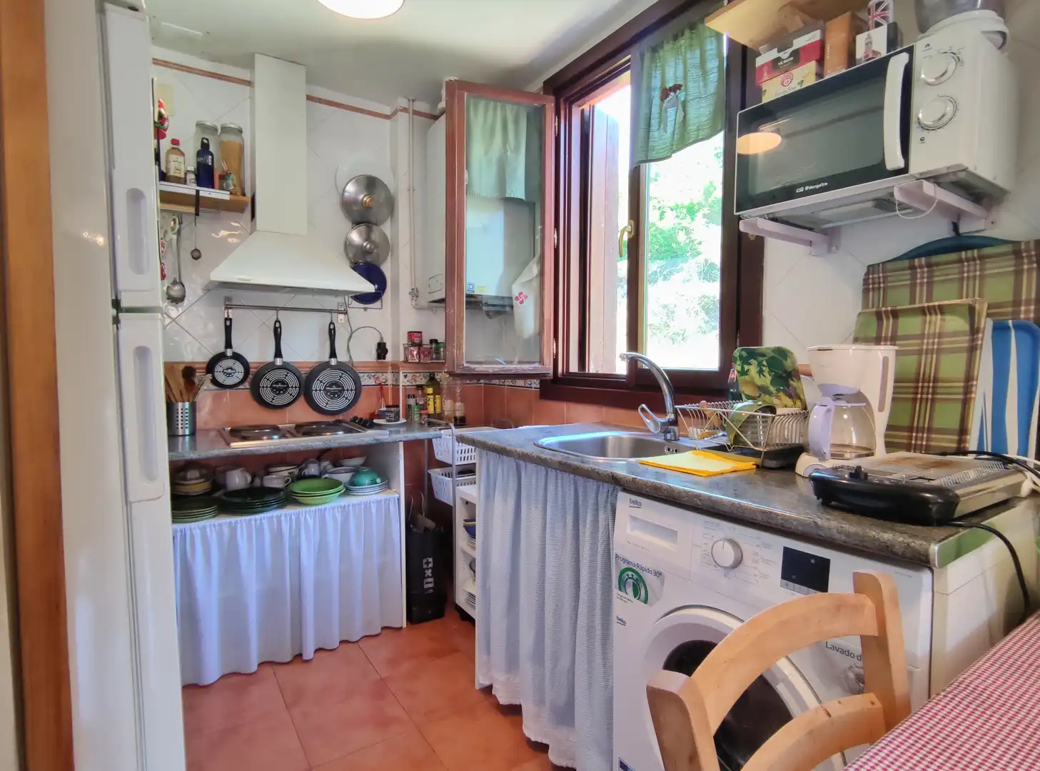 Cocina de Apartamento en venta en Ezcaray con Calefacción, Amueblado y Balcón