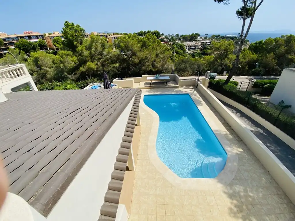Swimming pool of Houses for sale in Calvià  with Air Conditioner, Private garden and Terrace