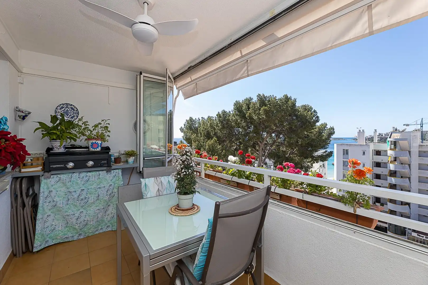 Terrassa de Apartament en venda en  Palma de Mallorca amb Calefacció, Terrassa i Balcó