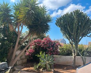 Jardí de Casa o xalet en venda en Calpe / Calp amb Jardí privat, Terrassa i Moblat