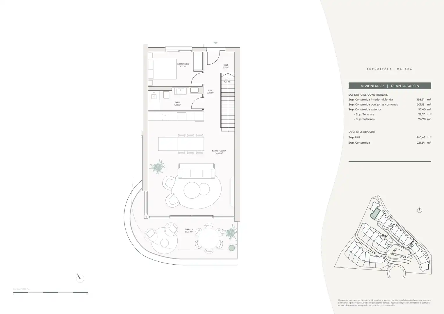 Maison mitoyenne neuf avec piscine à vendre à Avenida Fuengirola 1, imagen 16