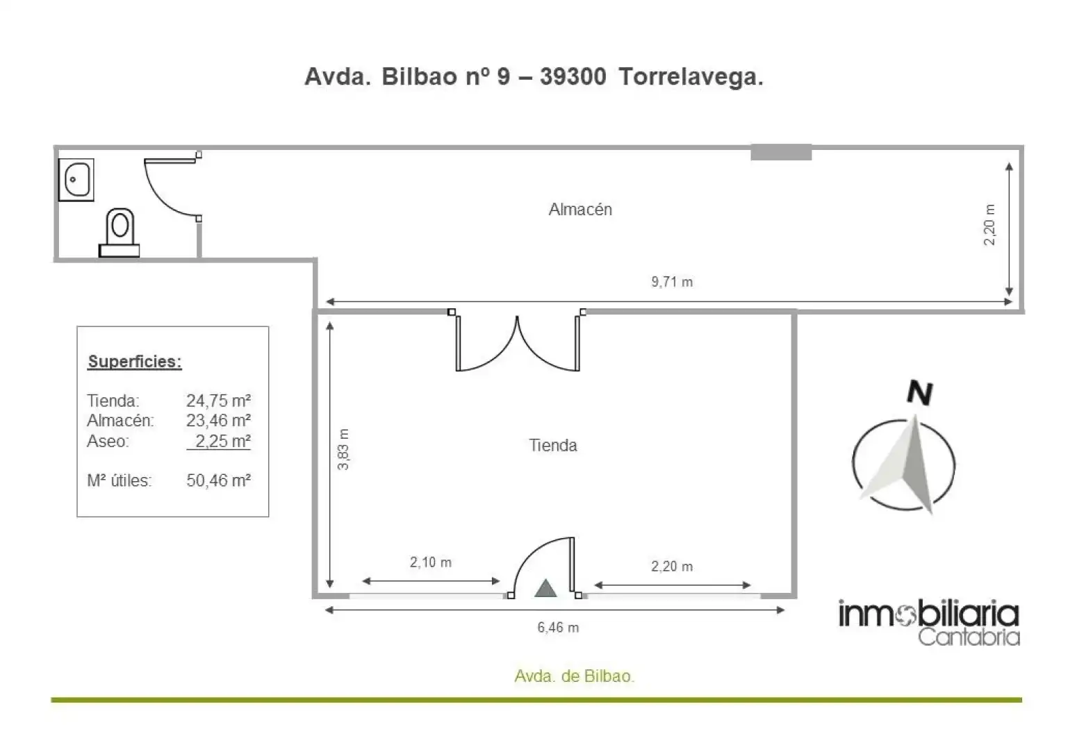 Geschaftsraum zur Miete in Torrelavega 