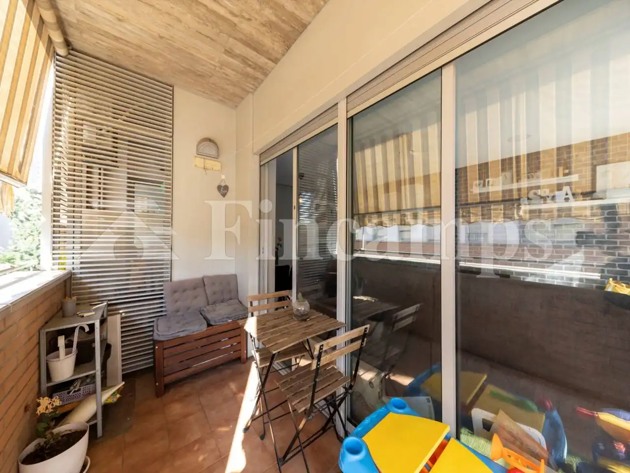 Terraza de Apartamento en venta en Sabadell con Aire acondicionado, Calefacción y Balcón