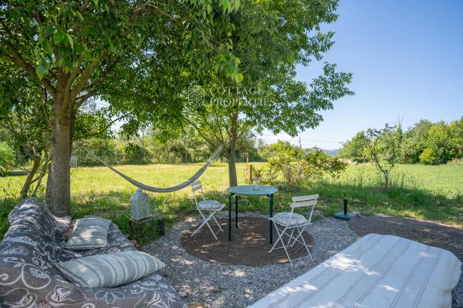 Terraza de Finca rústica en venta en Maià de Montcal con Calefacción y Piscina