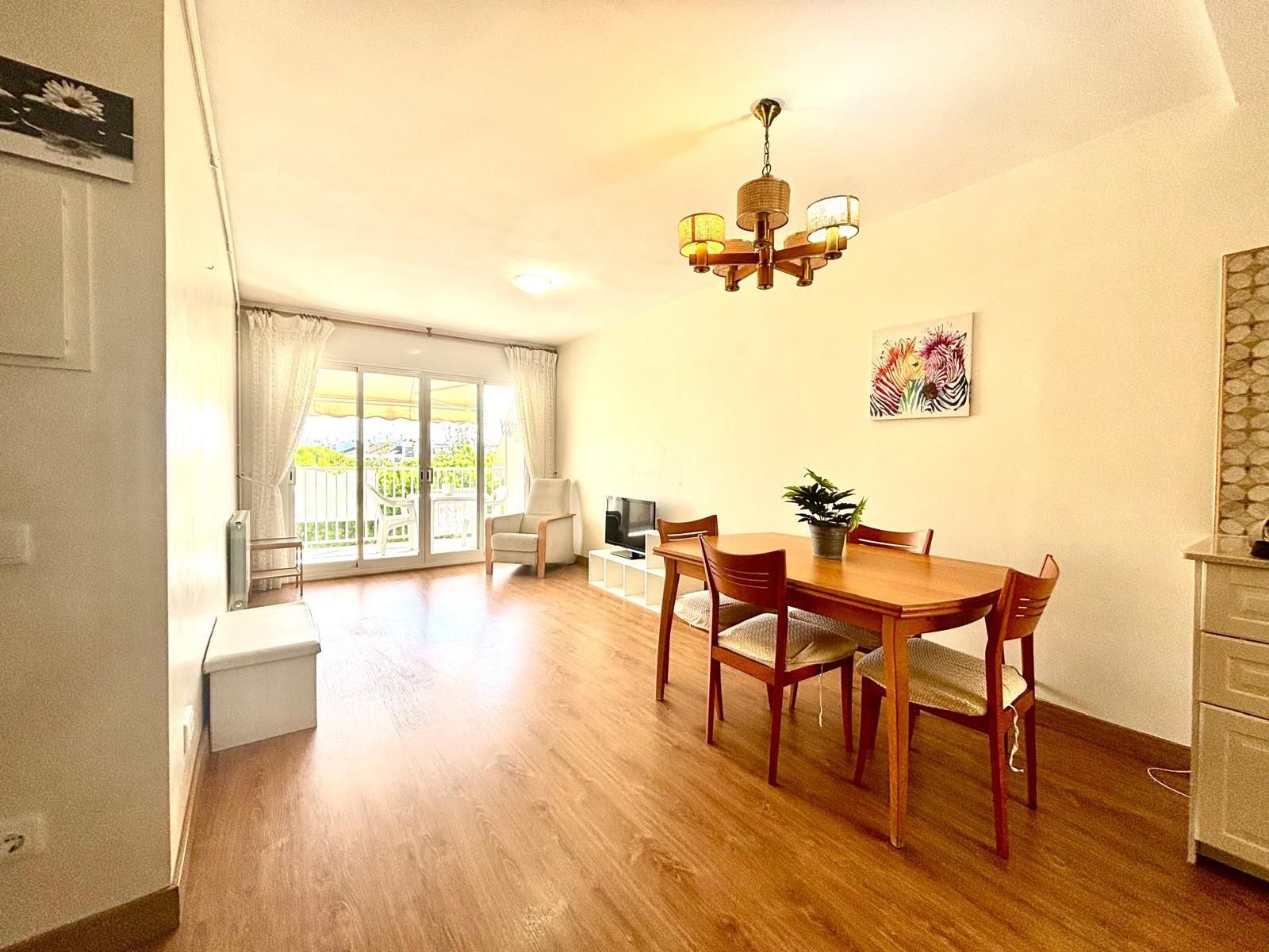 Dining room of Flat for sale in Vilanova i la Geltrú  with Air Conditioner, Heating and Private garden