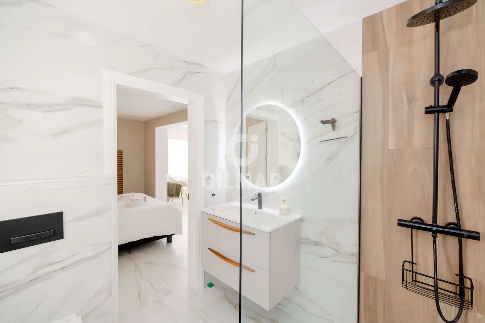 Bathroom of Houses for sale in Benalmádena  with Heating, Private garden and Swimming Pool