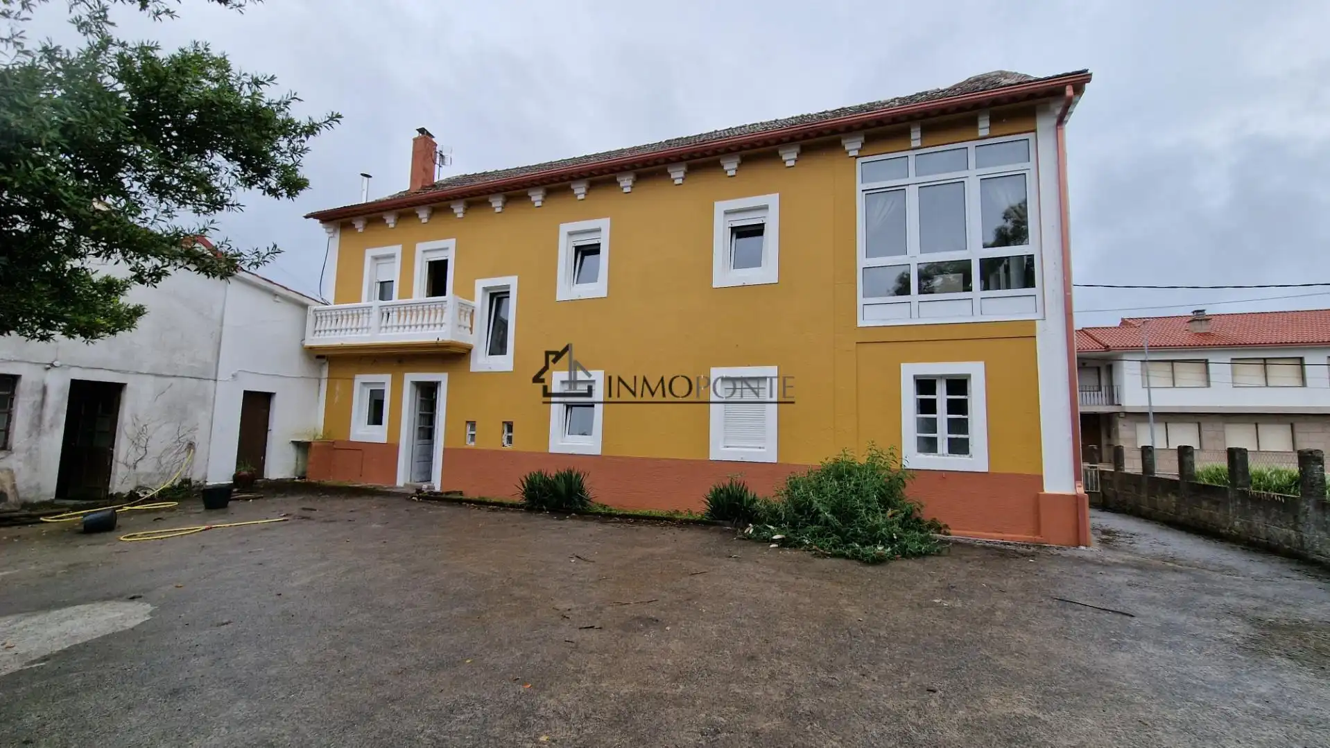 Vista exterior de Casa o chalet en venta en Forcarei con Jardín privado