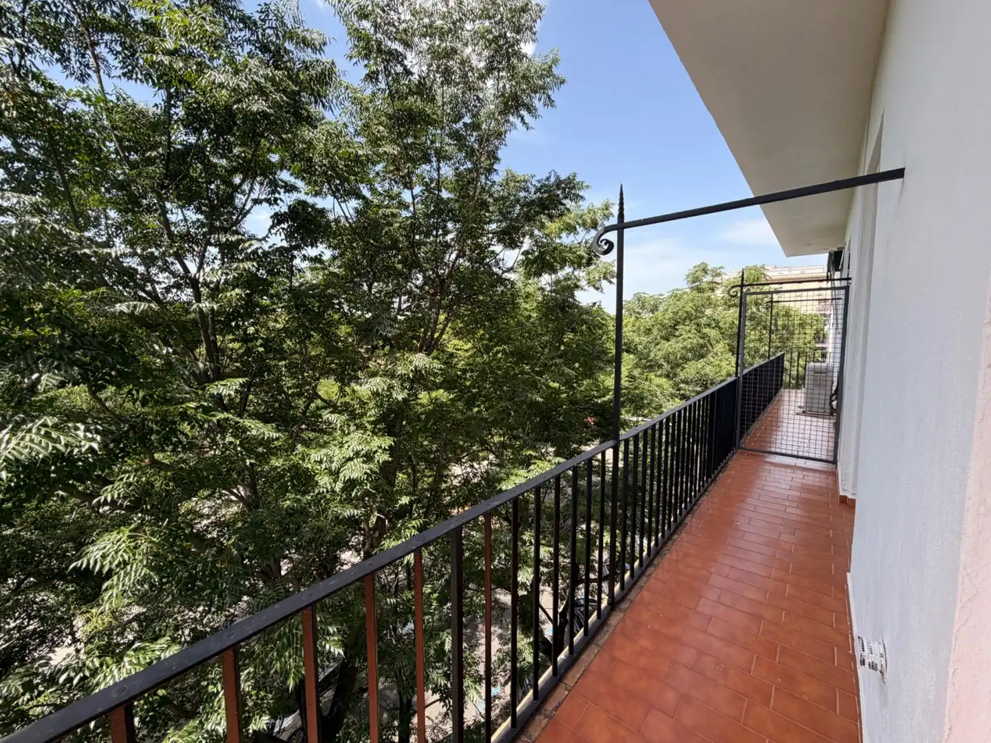 Terraza de Piso de alquiler en Sevilla con Aire acondicionado, Calefacción y Amueblado