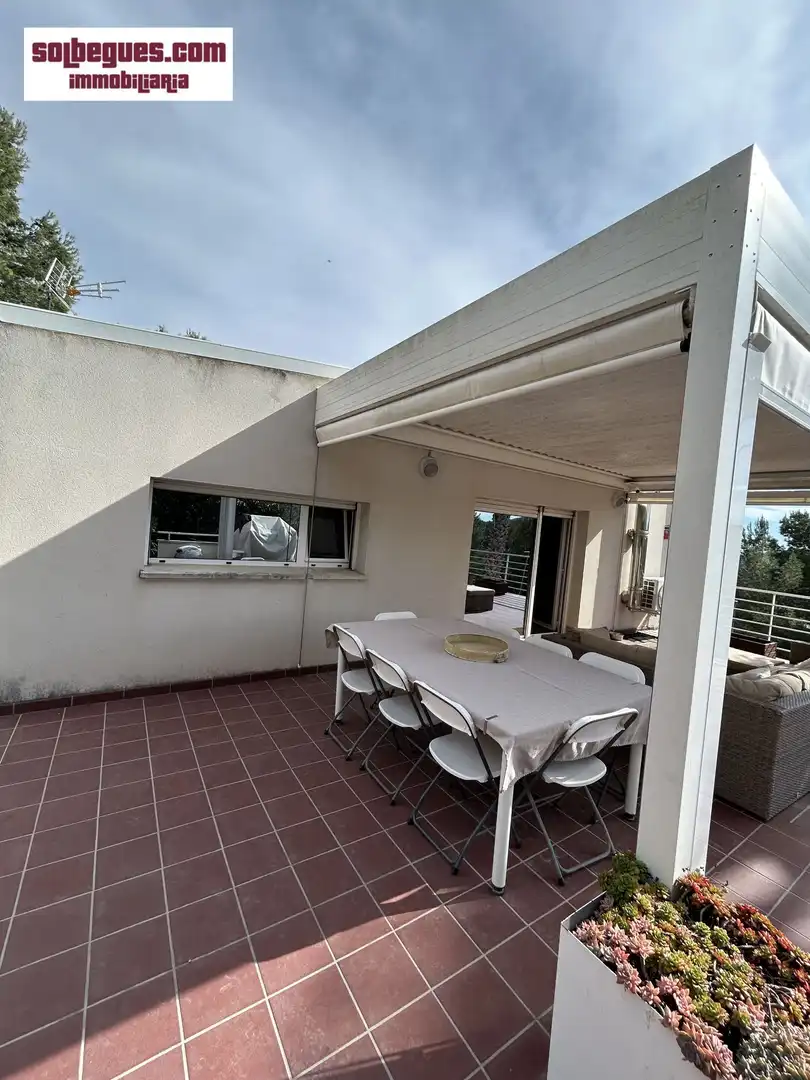 Terraza de Casa o chalet en venta en Begues con Aire acondicionado, Calefacción y Jardín privado