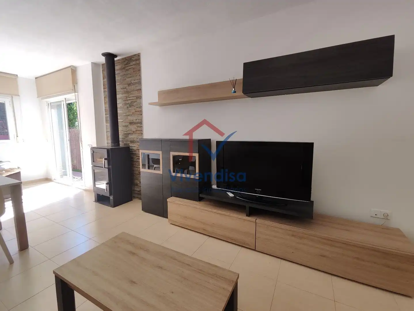 Wohnzimmer von Einfamilien-Reihenhaus zur Miete in Torija mit Heizung, Privatgarten und Terrasse