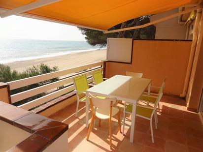 Terrassa de Apartament en venda en Mont-roig del Camp amb Aire condicionat, Jardí privat i Terrassa