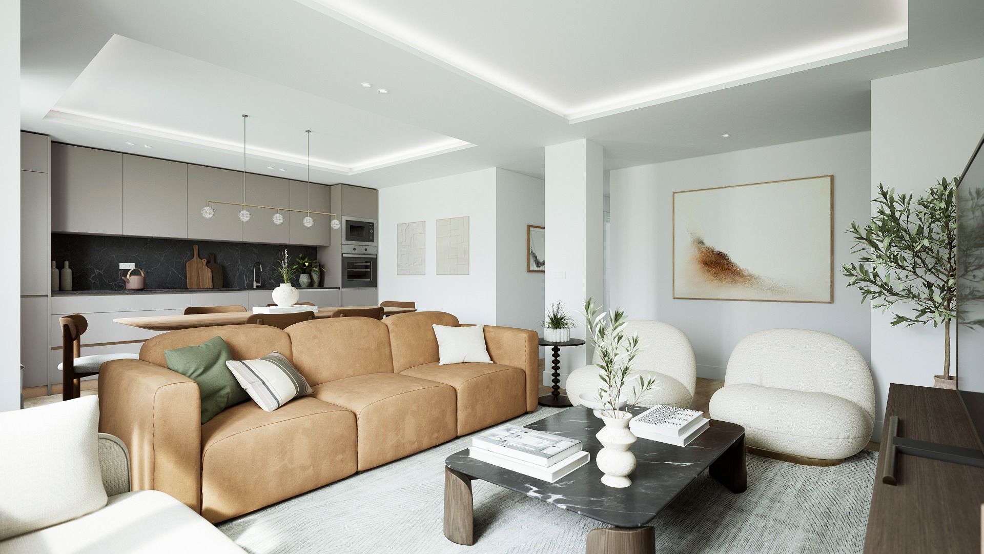 Living room of Flat for sale in Bilbao 