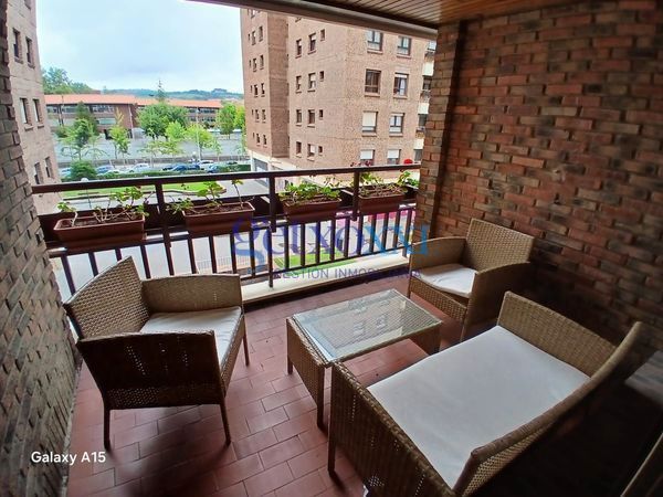 Balcony of Flat for sale in Getxo   with Heating, Terrace and Storage room