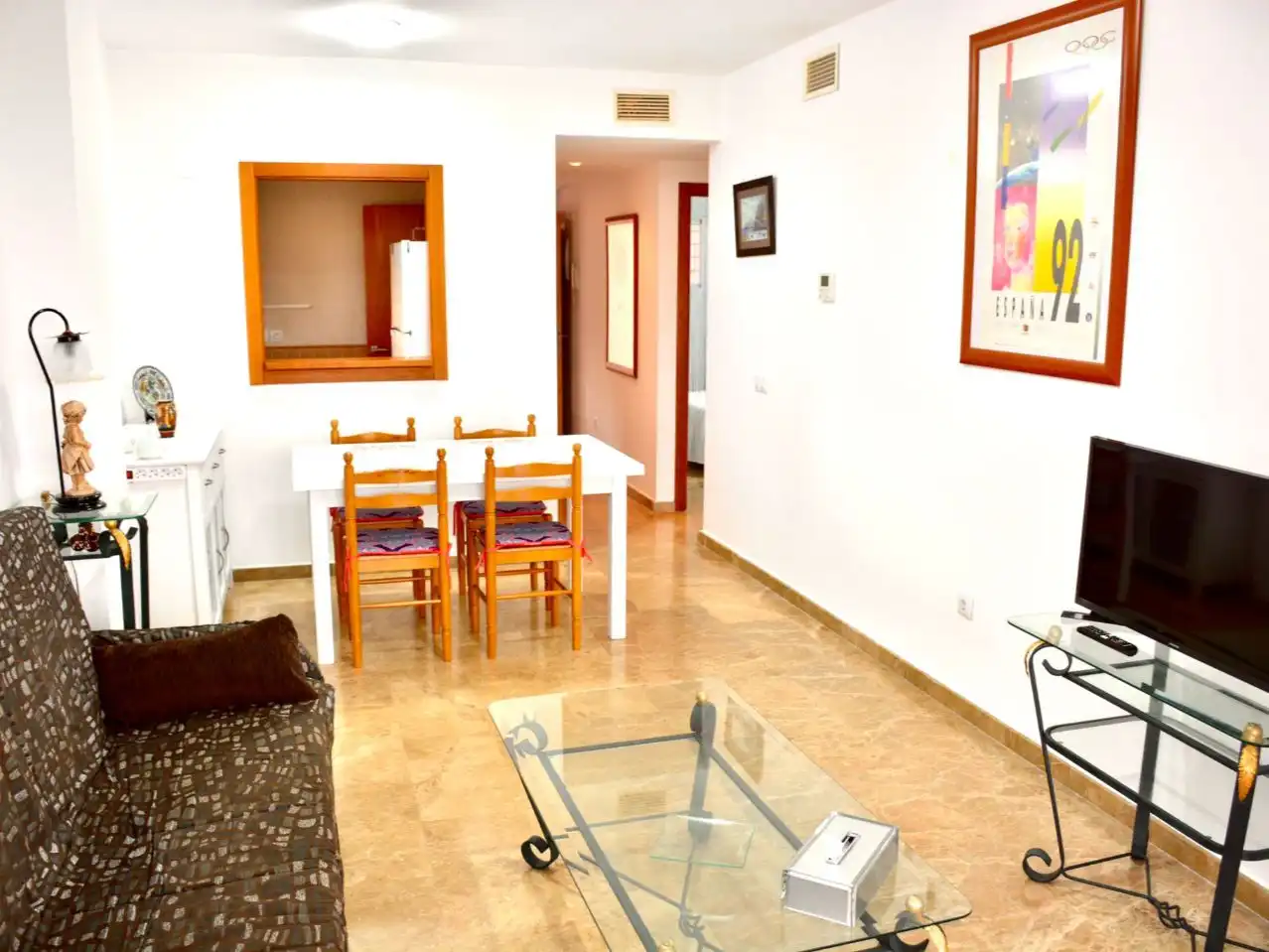 Sala d'estar de Pis de lloguer en Playa Bahía Dorada