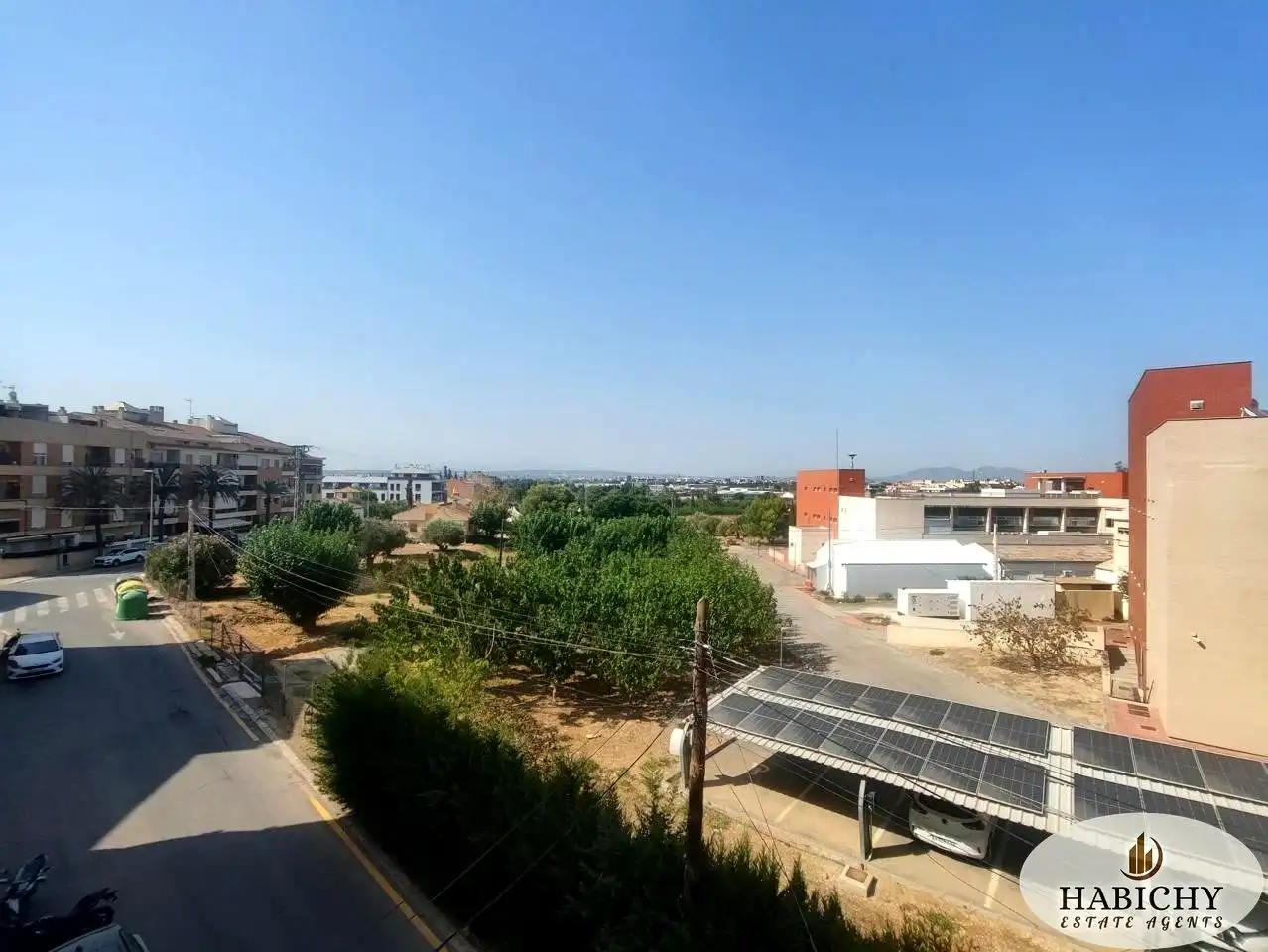 Vista exterior de Apartament de lloguer en Murcia amb Aire condicionat, Balcó i Alarma