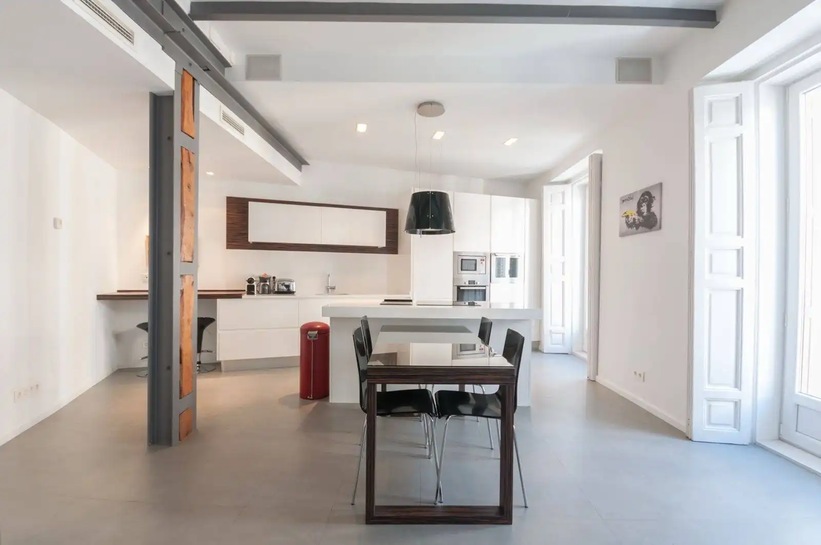 Cocina de Apartamento en venta en Madrid con Aire acondicionado, Calefacción y Balcón