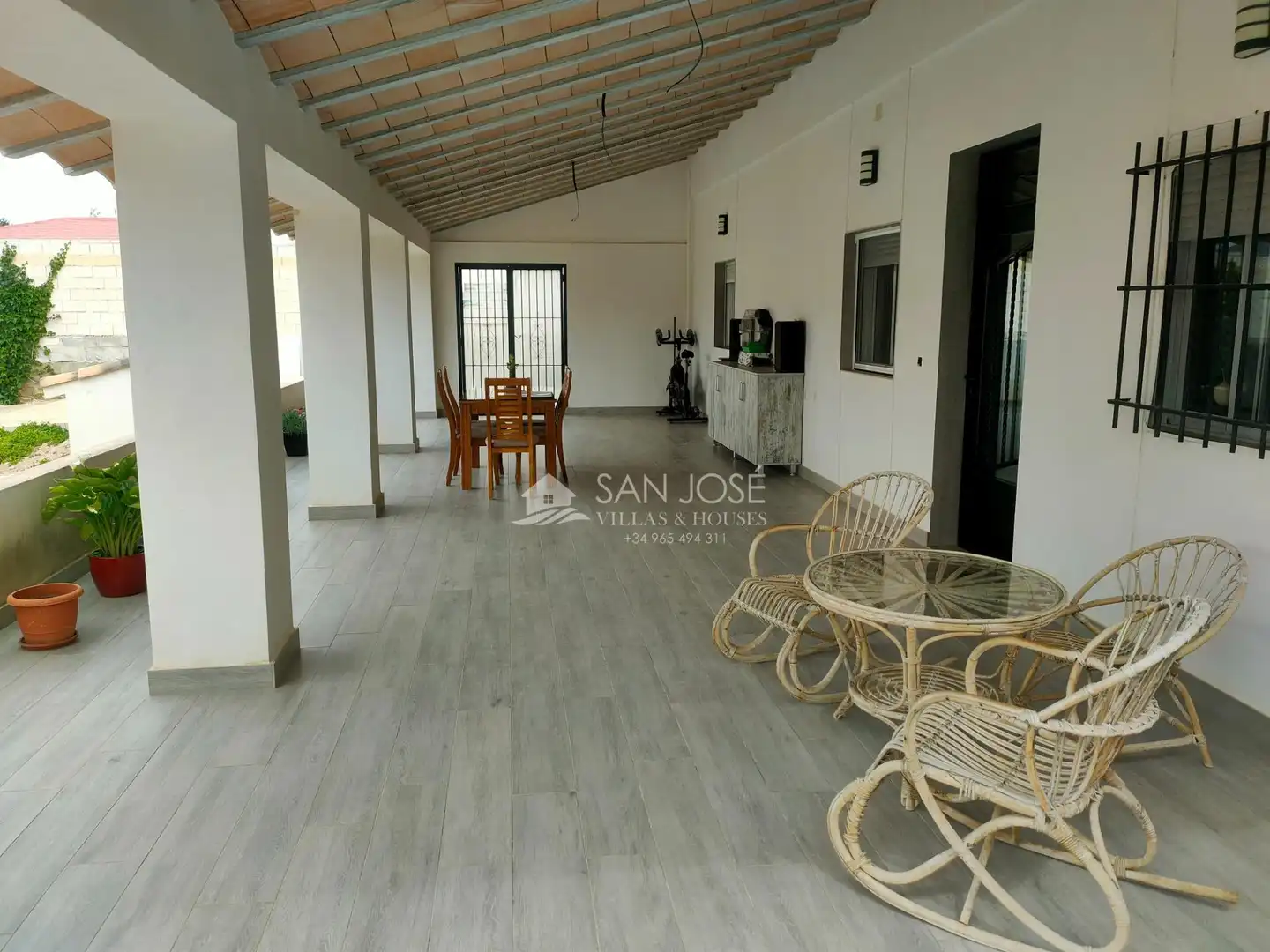 Terraza de Casa o chalet en venta en Aspe con Calefacción, Jardín privado y Trastero