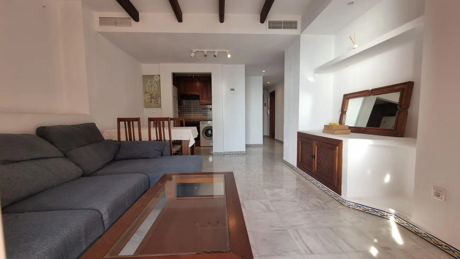 Sala de estar de Apartamento en venta en Torrevieja con Jardín privado, Terraza y Balcón