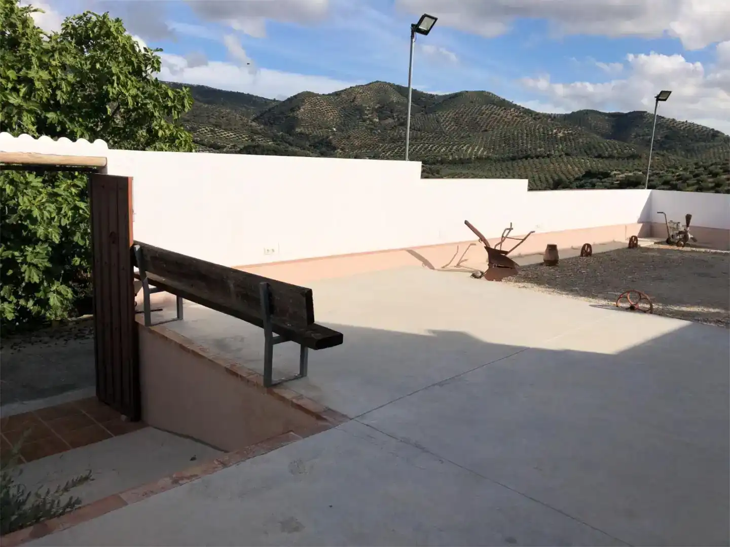 Terrassa de Finca rústica en venda en Córdoba amb Aire condicionat, Jardí privat i Moblat