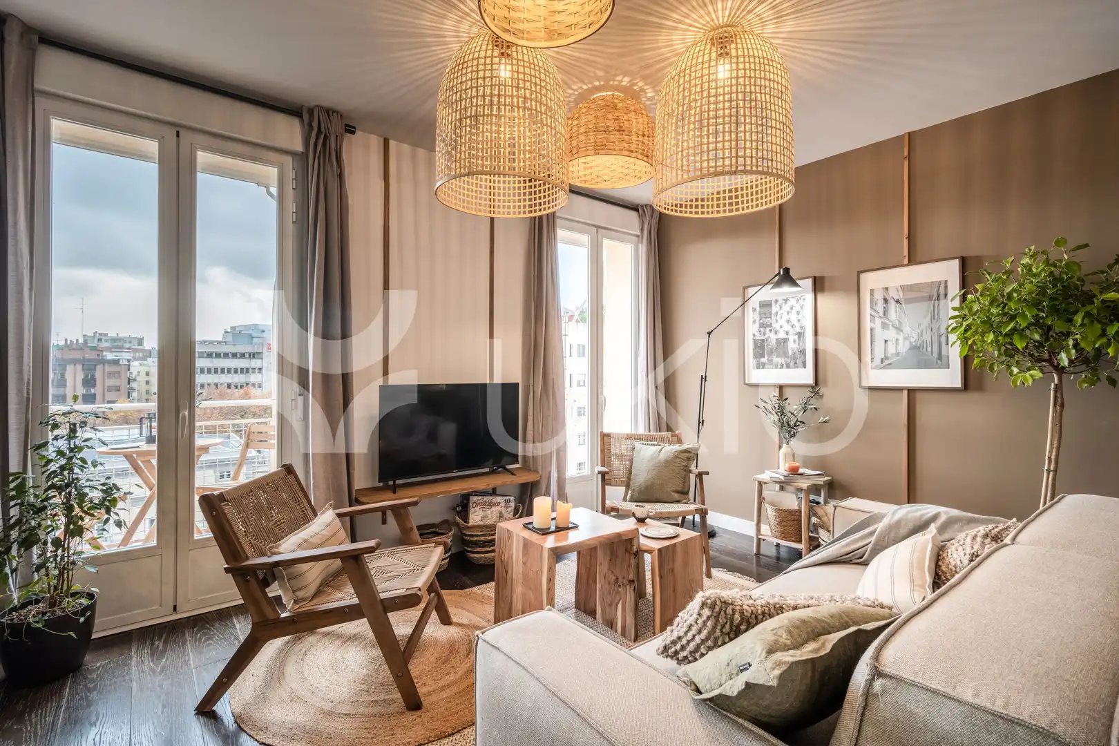 Apartament amb terrassa de lloguer a Calle de García de Paredes