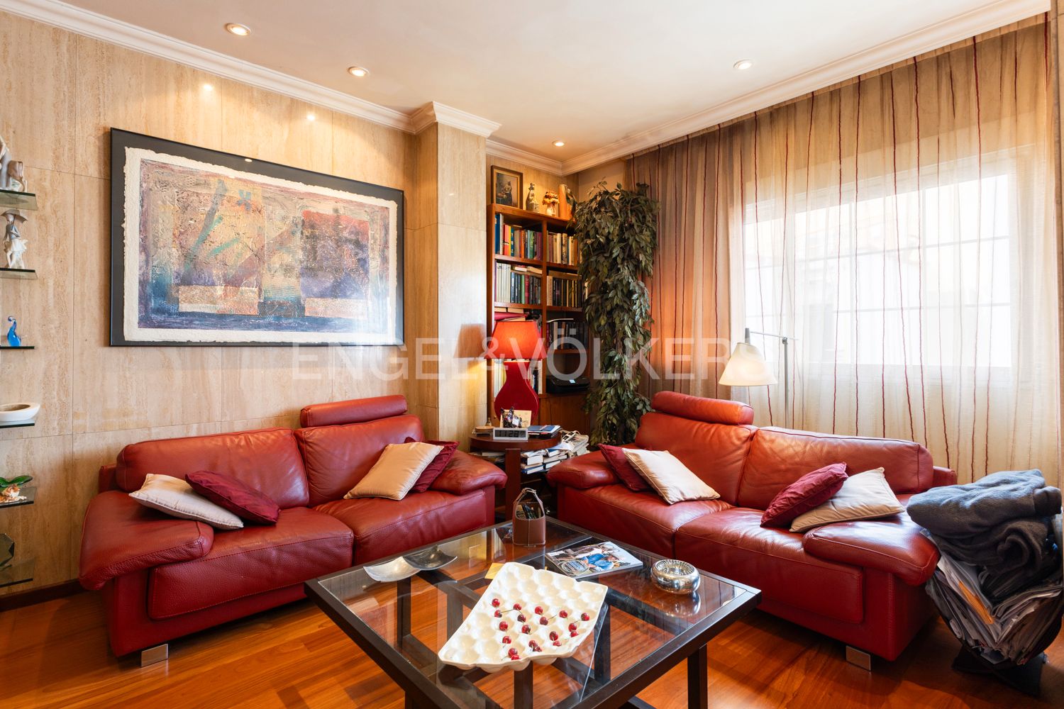 Sala d'estar de Apartament en venda en  Valencia Capital amb Aire condicionat, Calefacció i Parquet