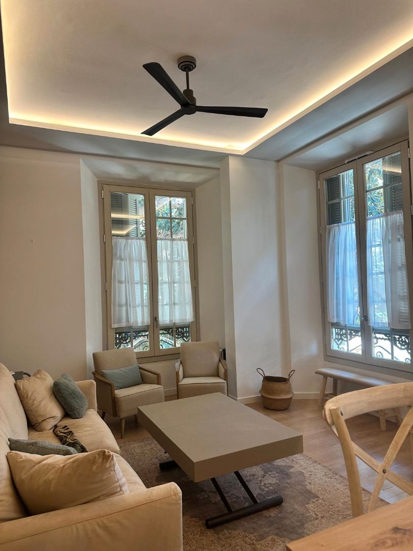 Living room of Flat for sale in Málaga Capital  with Air Conditioner, Heating and Furnished