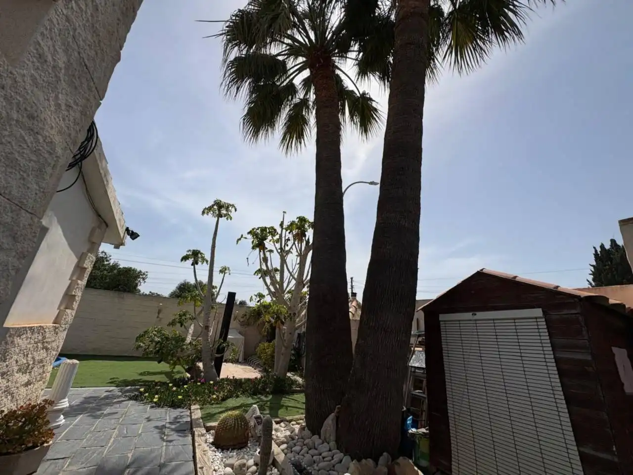 Vista exterior de Casa o chalet en venta en El Campello con Aire acondicionado, Jardín privado y Terraza