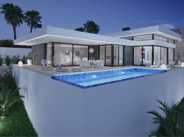 Xalet amb piscina en venda a El Ràfol d'Almúnia