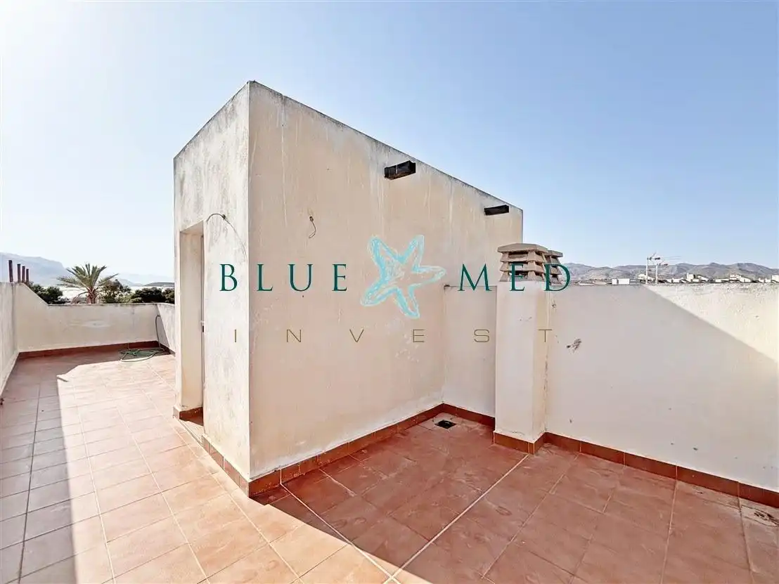 Vista exterior de Dúplex en venda en Mazarrón amb Terrassa i Balcó