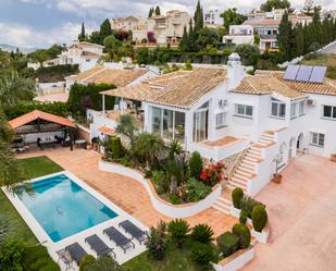Exterior view of House or chalet for sale in Mijas  with Heating, Private garden and Terrace