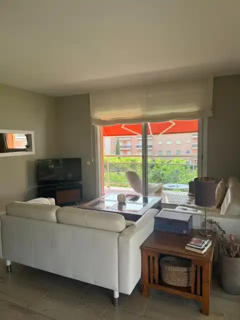 Sala d'estar de Pis en venda en Calonge i Sant Antoni amb Aire condicionat, Calefacció i Jardí privat