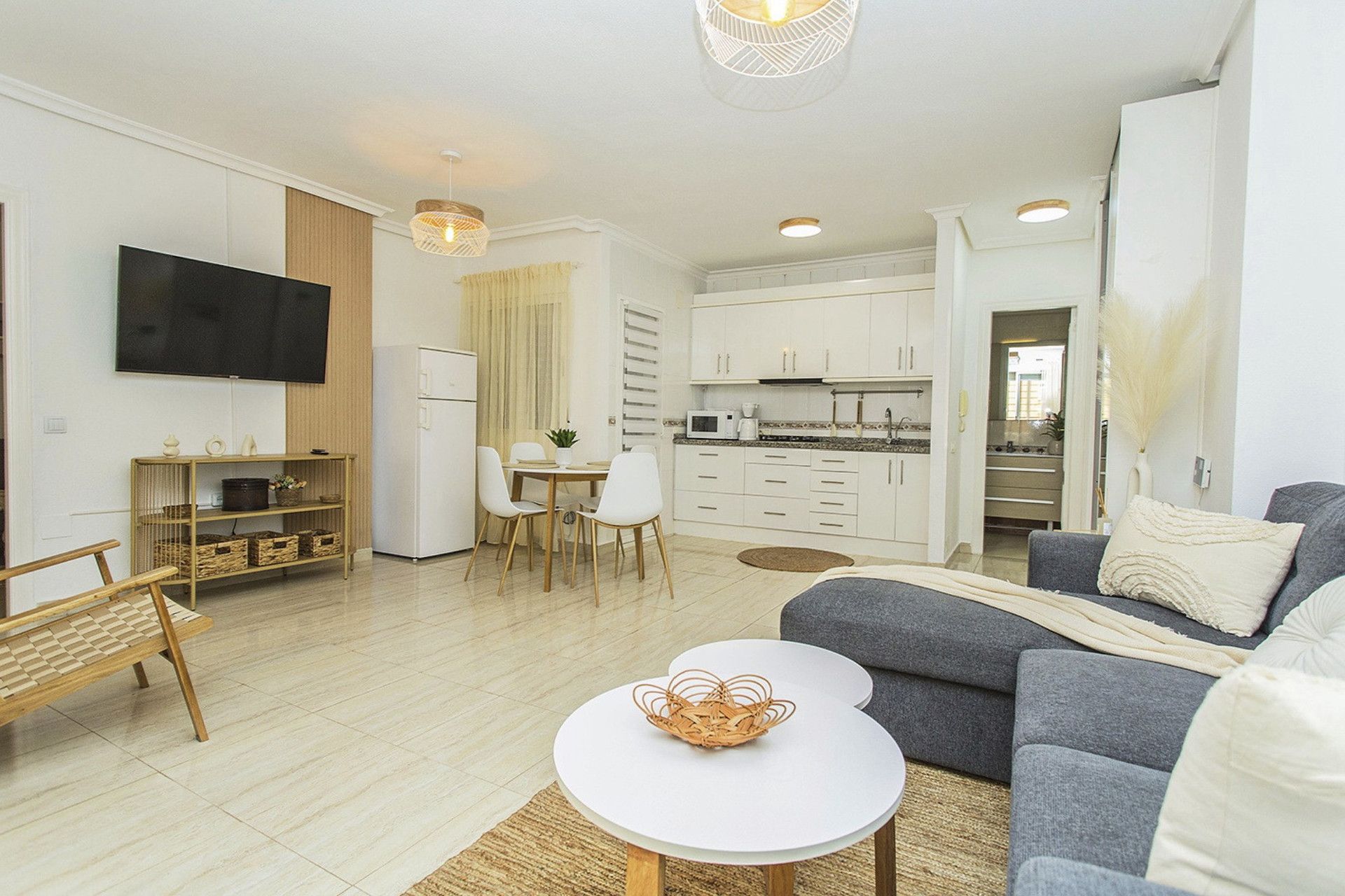 Living room of Planta baja to rent in Torrevieja  with Air Conditioner, Heating and Furnished