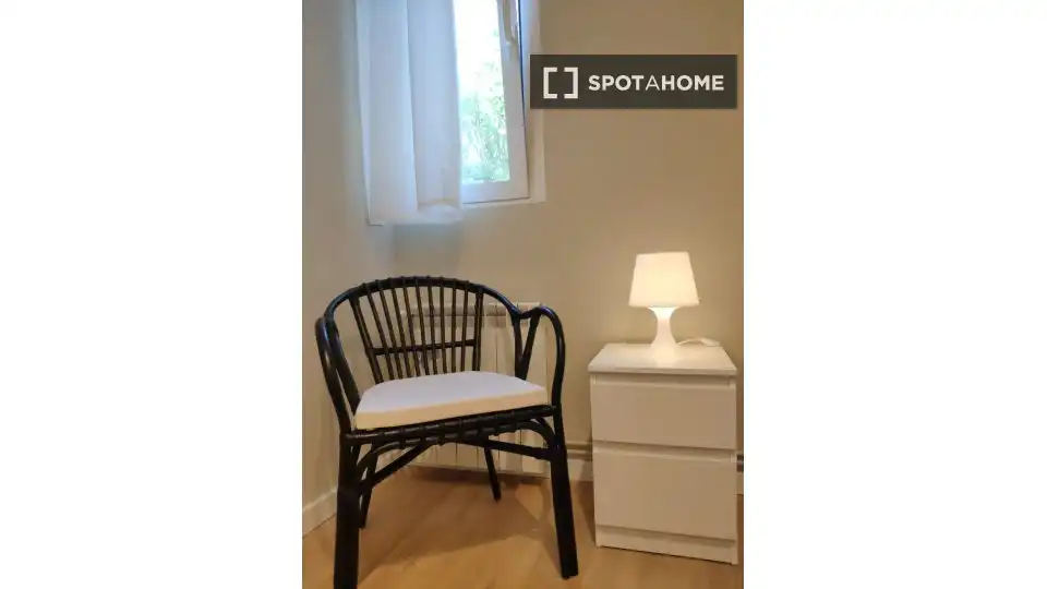 Habitación de Piso de alquiler en Madrid con Aire acondicionado, Calefacción y Amueblado