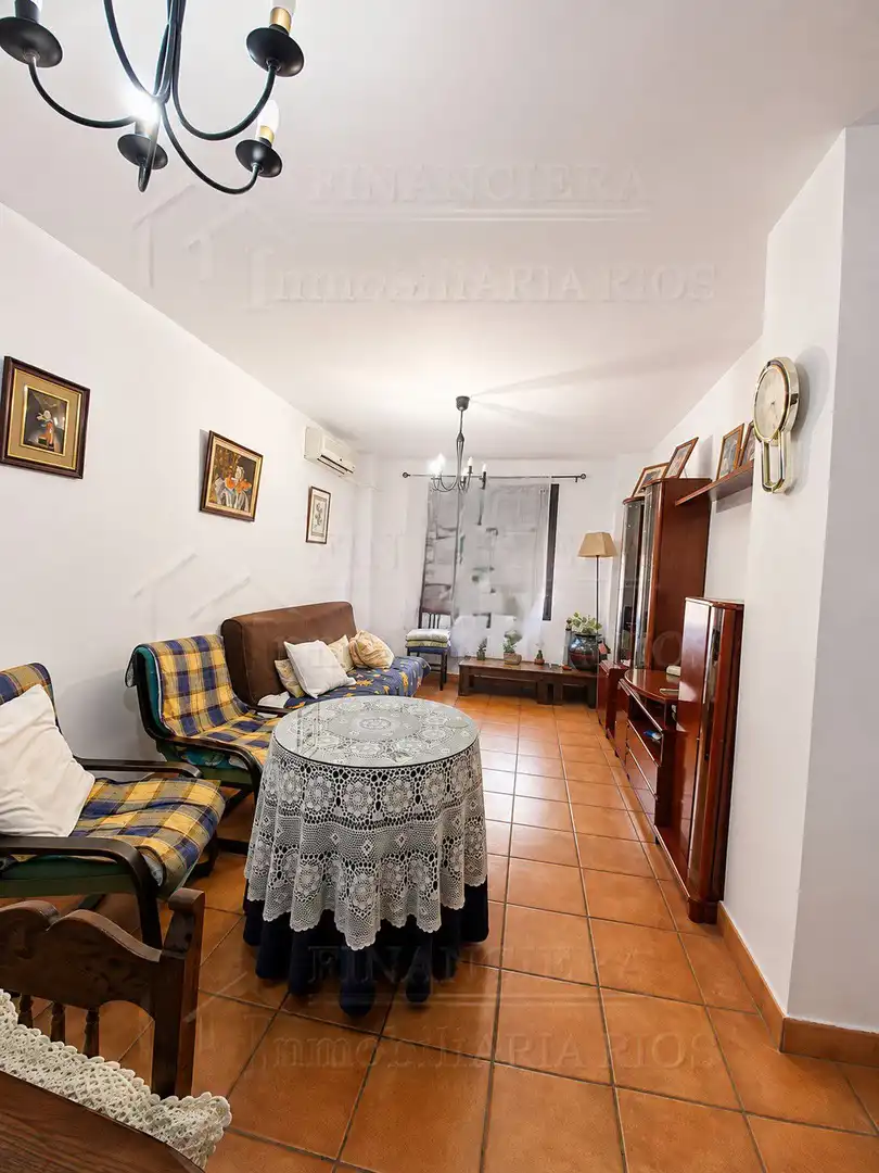 Sala d'estar de Casa o xalet en venda en Alcalá de Guadaira amb Aire condicionat i Terrassa
