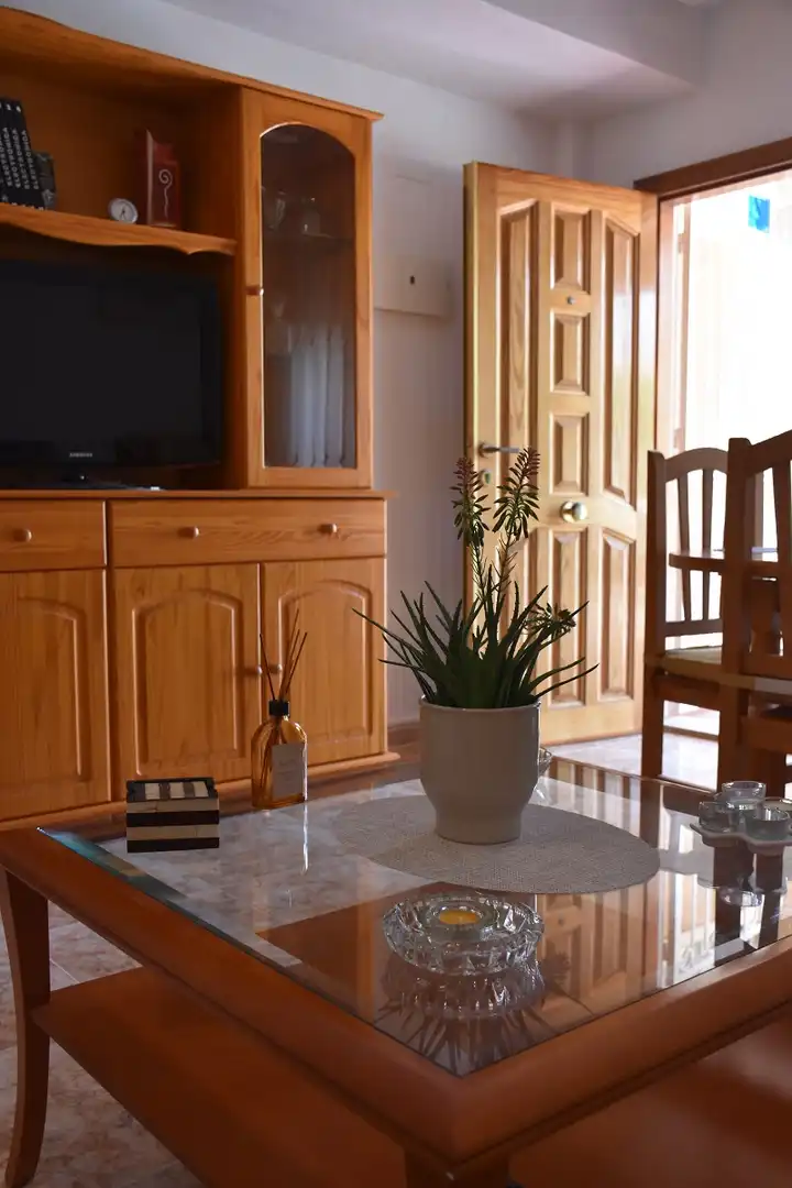 Sala de estar de Dúplex en venta en Orihuela con Terraza, Piscina y Amueblado