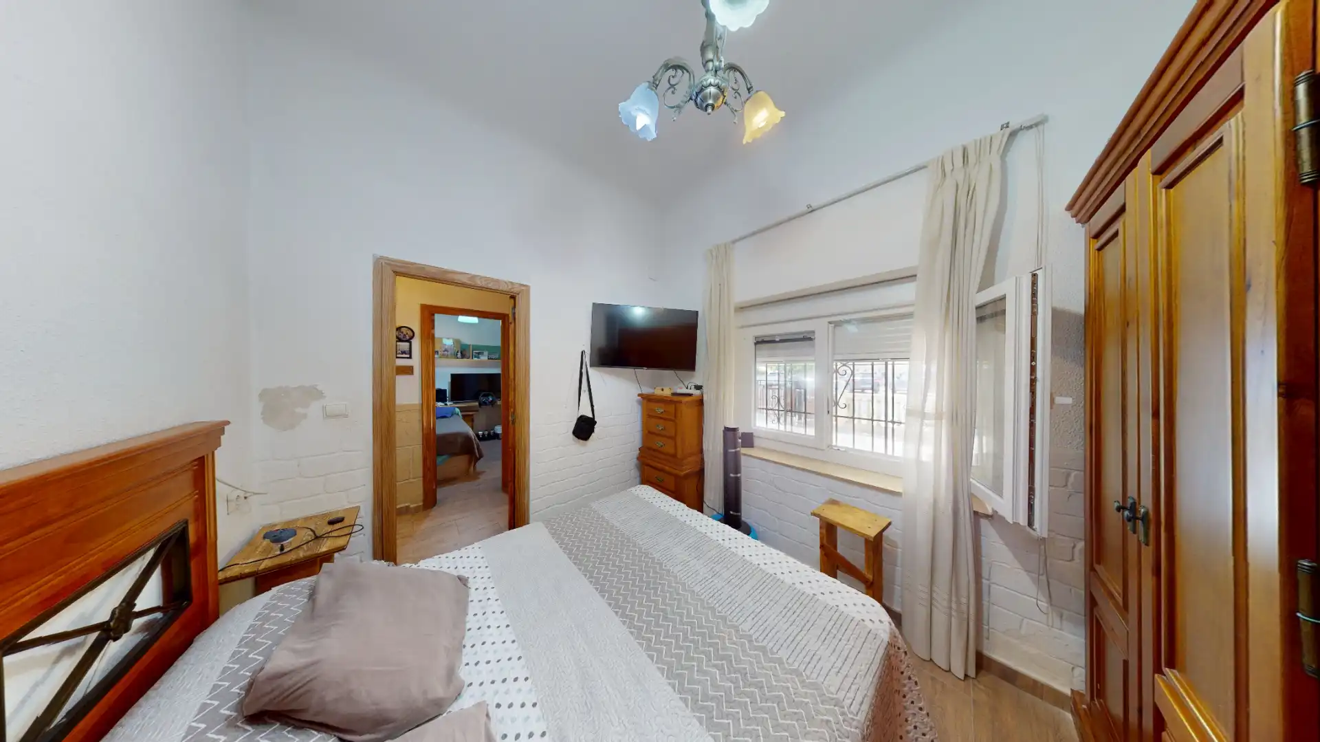 Schlafzimmer von Haus oder Chalet zum Verkauf in El Campello mit Klimaanlage, Terrasse und Möbliert
