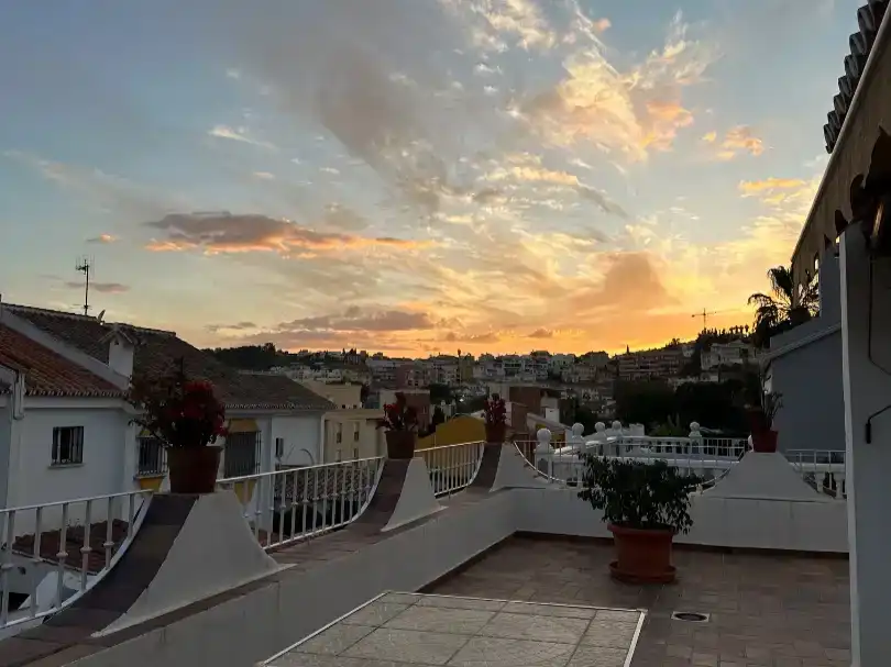 Vista exterior de Casa o xalet en venda en Málaga Capital amb Aire condicionat