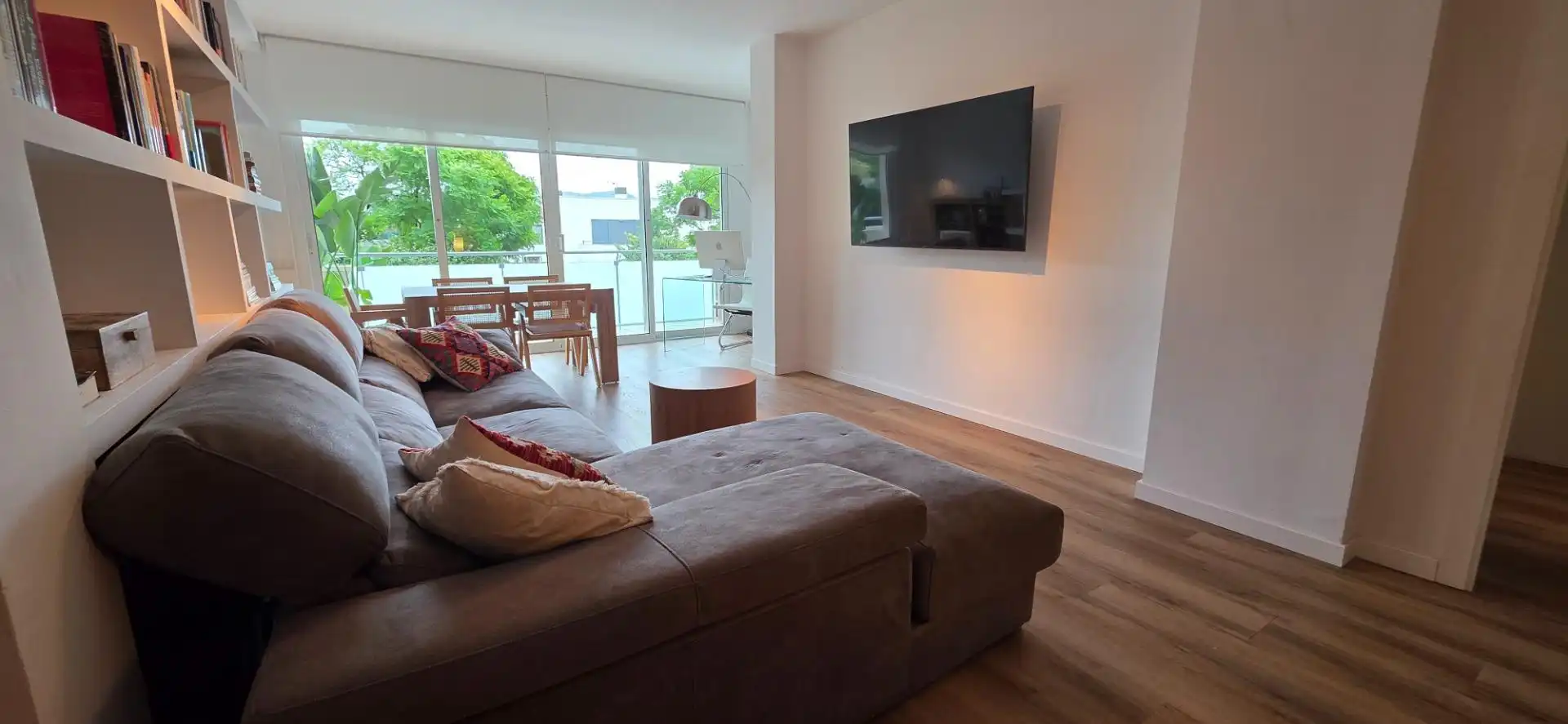Sala de estar de Apartamento en venta en Sitges con Aire acondicionado, Calefacción y Jardín privado