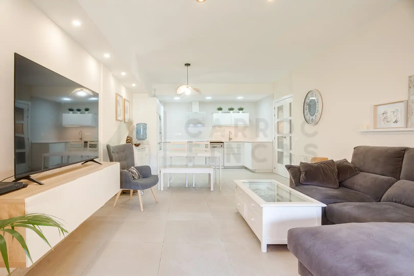 Sala de estar de Planta baja en venta en Cardedeu con Aire acondicionado, Calefacción y Terraza