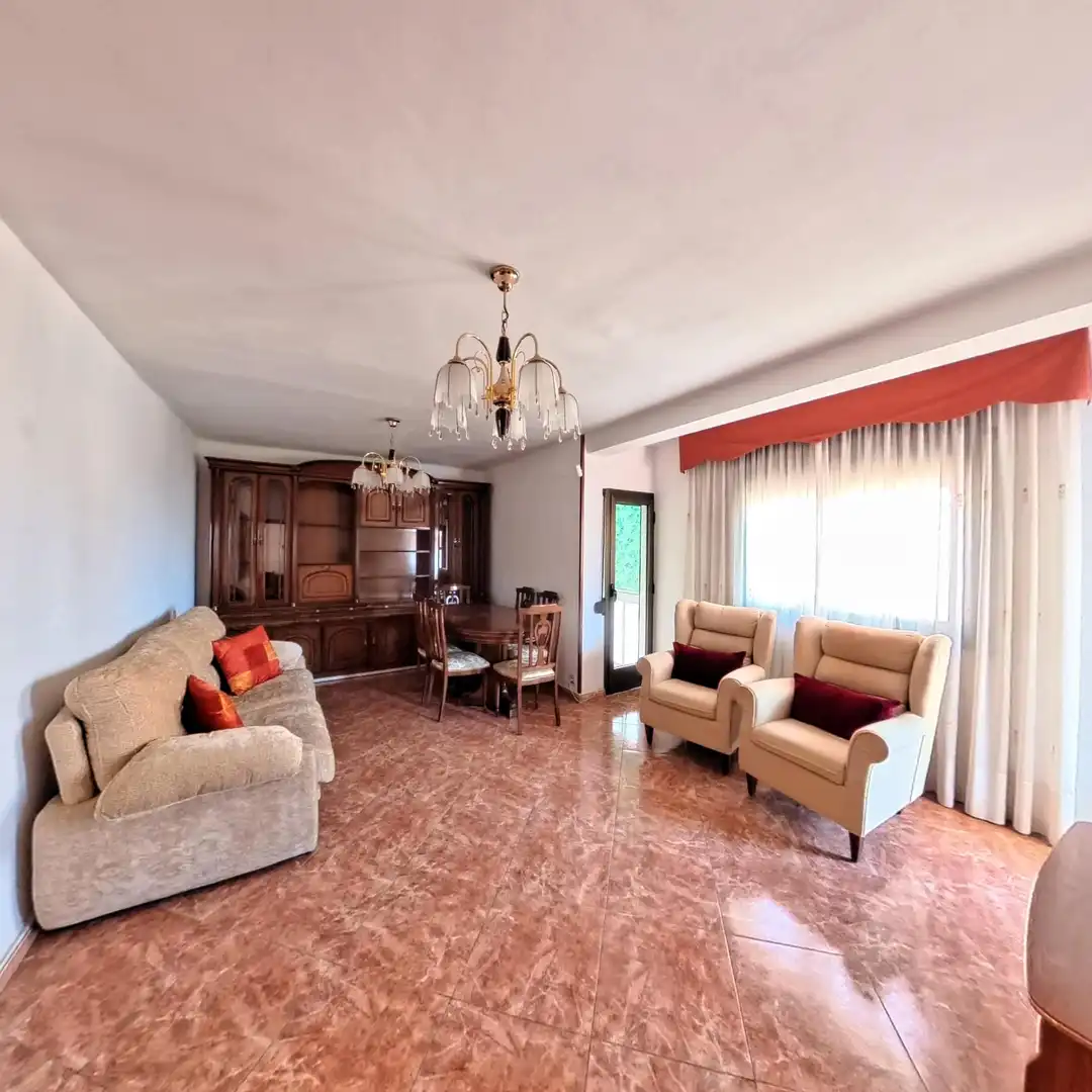 Sala de estar de Piso en venta en Barcelona con Balcón y Alarma