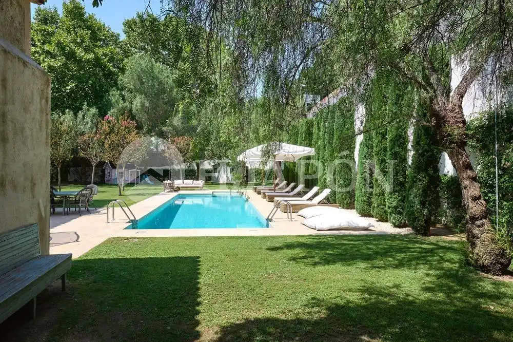 Garten von Haus oder Chalet zum Verkauf in Alella mit Klimaanlage, Heizung und Privatgarten