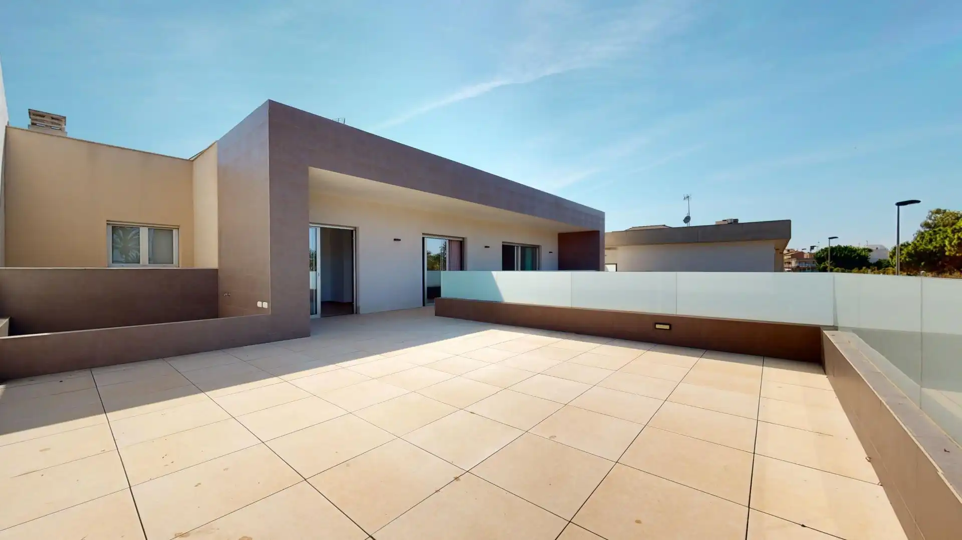 Terraza de Casa o chalet en venta en San Pedro del Pinatar con Aire acondicionado, Calefacción y Jardín privado