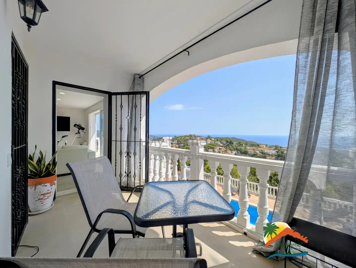 Terrassa de Casa o xalet en venda en Lloret de Mar amb Calefacció, Jardí privat i Terrassa