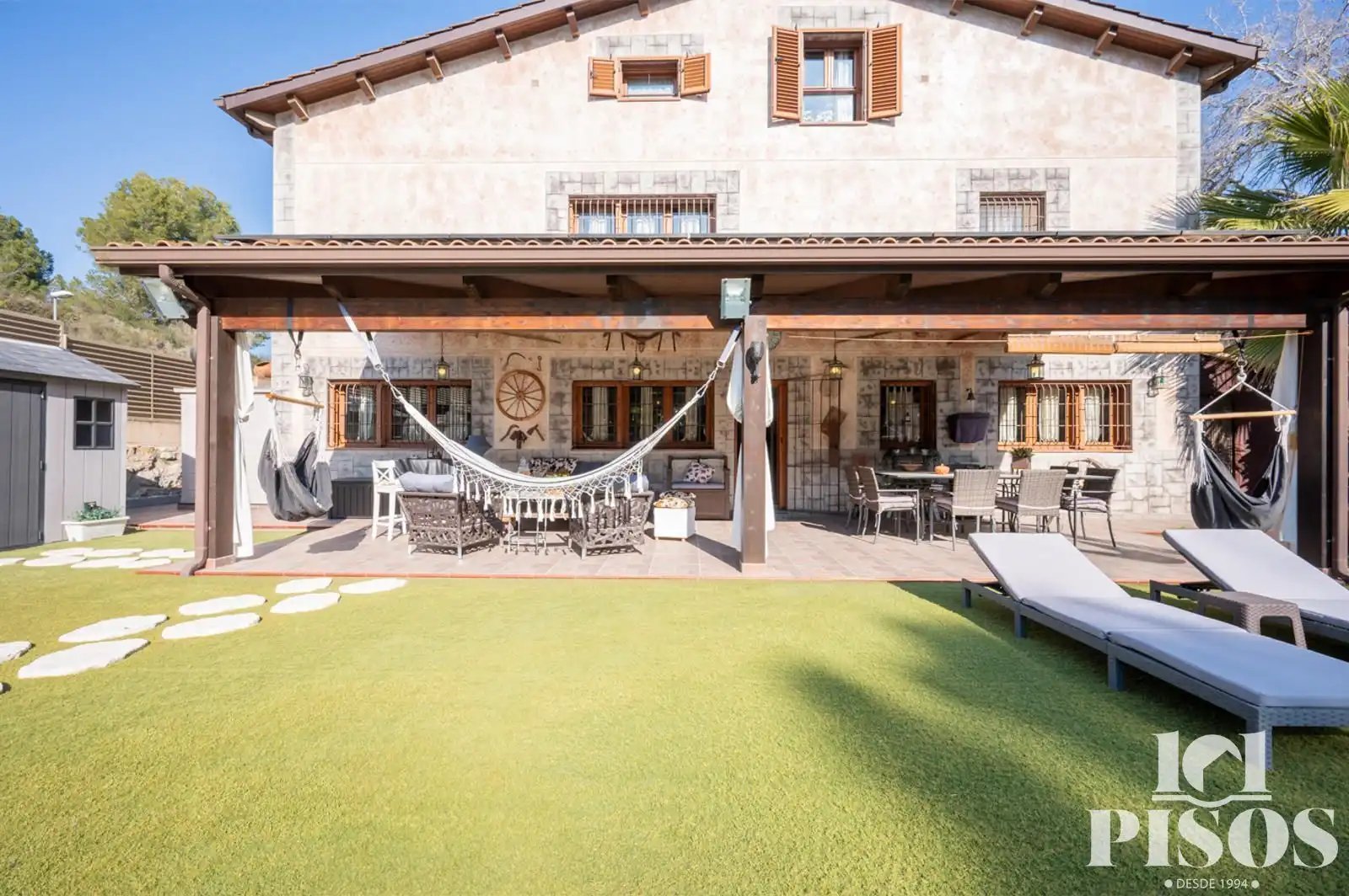 Terraza de Casa o chalet en venta en Rubí con Aire acondicionado, Calefacción y Trastero
