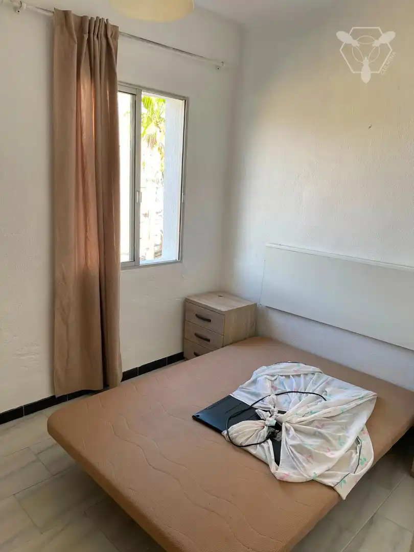 Bedroom of Flat for sale in Huelva  with Terrace and Furnished