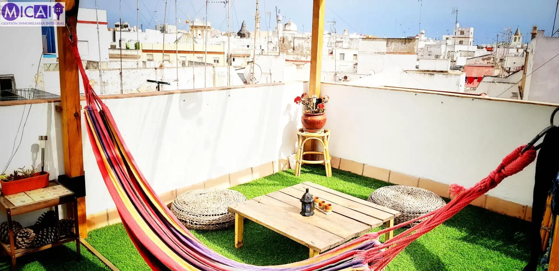 Terraza de Piso en venta en Cádiz con Aire acondicionado, Parquet y Terraza